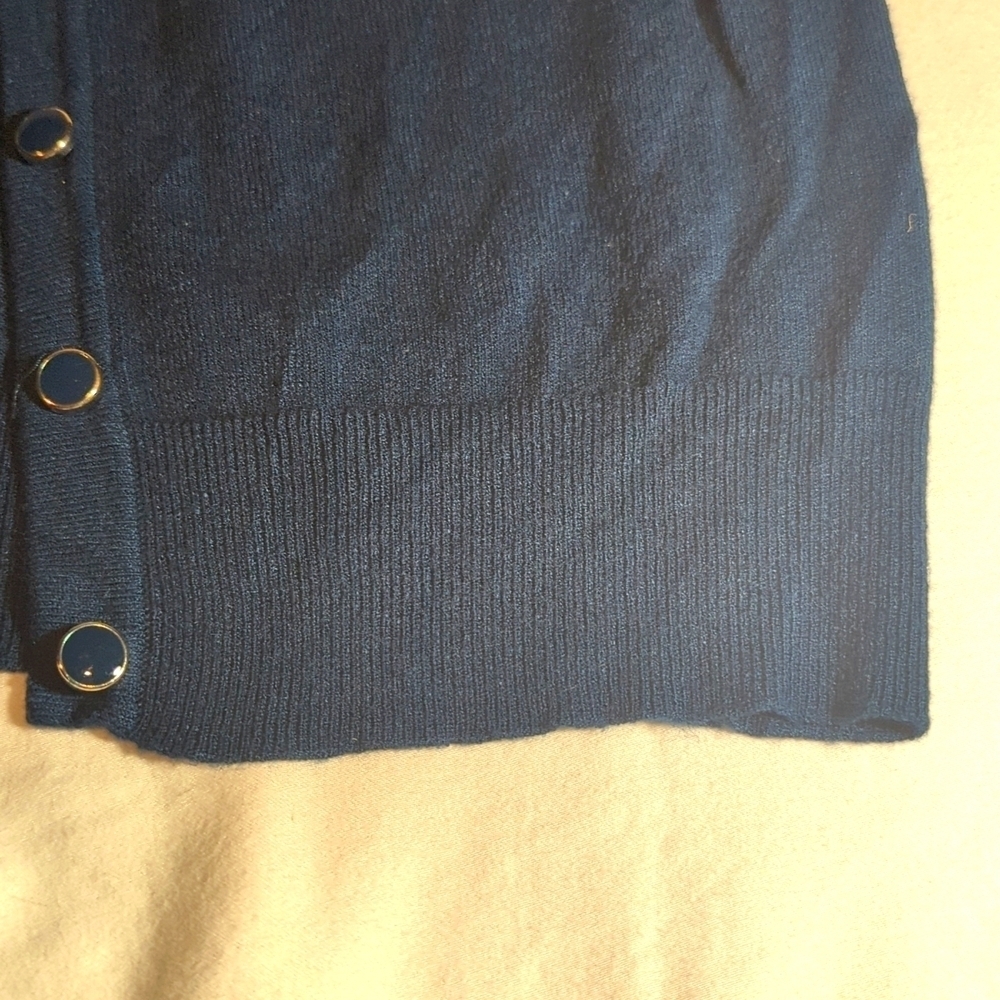 New York & Company Cardigan Sweater 3/4 Sleeve Size Small - Picture 8 of 9